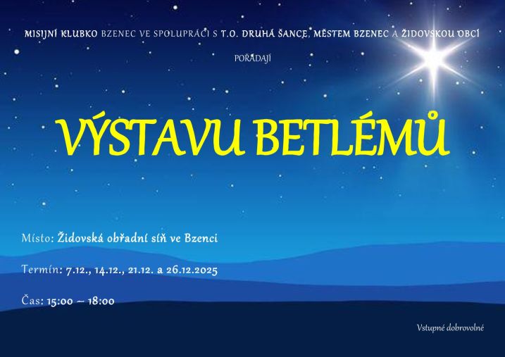 výstava Betlémů 2025 finální verze