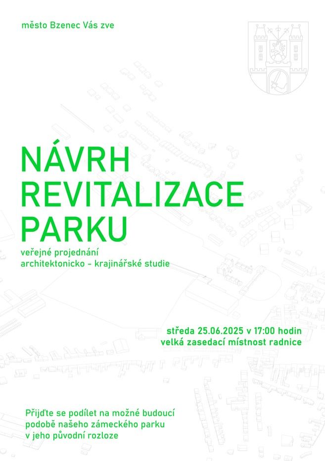 Návrh revitalizace zámeckého parku