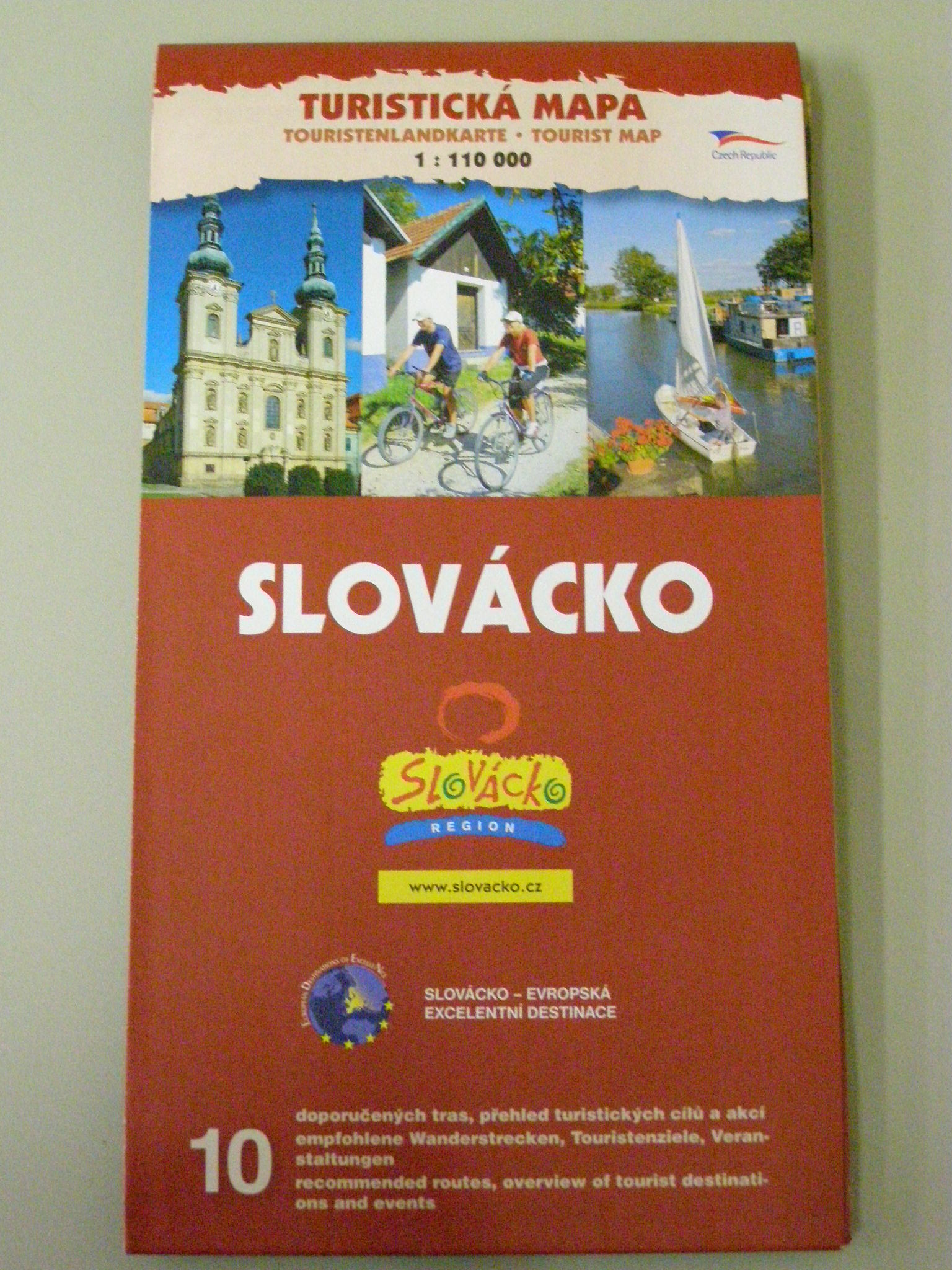 Slovácko mapa
