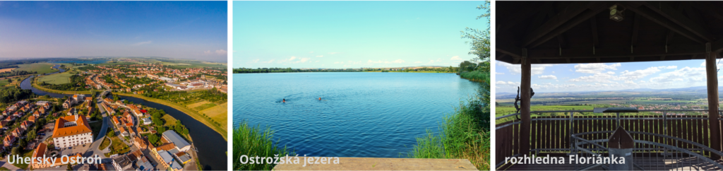 foto: Uherský Ostroh - Ostrožská jezera - rozhledna Floriánka